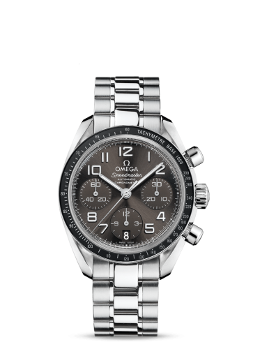 Omega Speedmaster Date 38 Stainless Steel / Grey / Bracelet